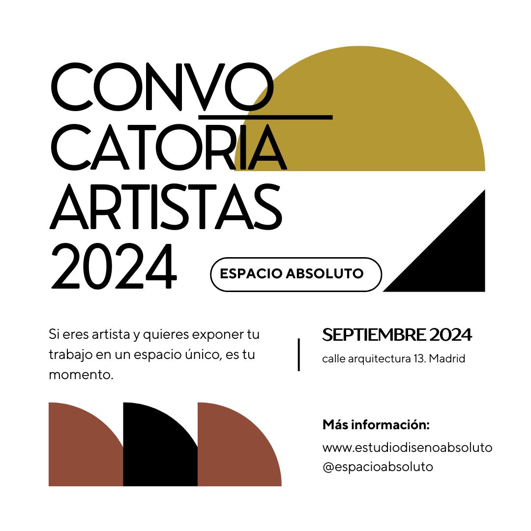 CONVOCATORIA PARA ARTISTAS EN MADRID